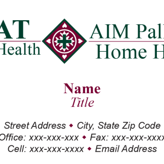 Multiple Location Double Sided Business Cards [SJH-STAT-AIM]4/4